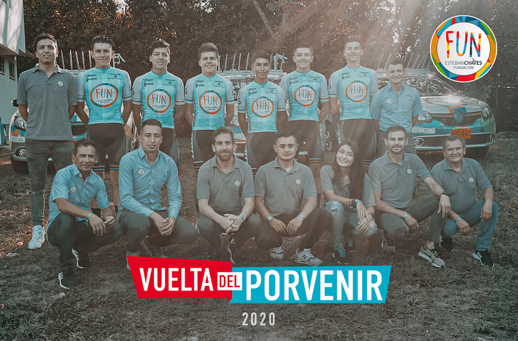 Three FUN bike riders in the top-25 in the Vuelta del Porvenir 2020