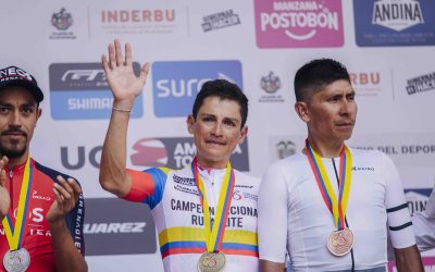 Esteban Chaves se corona campeón nacional en Bucaramanga