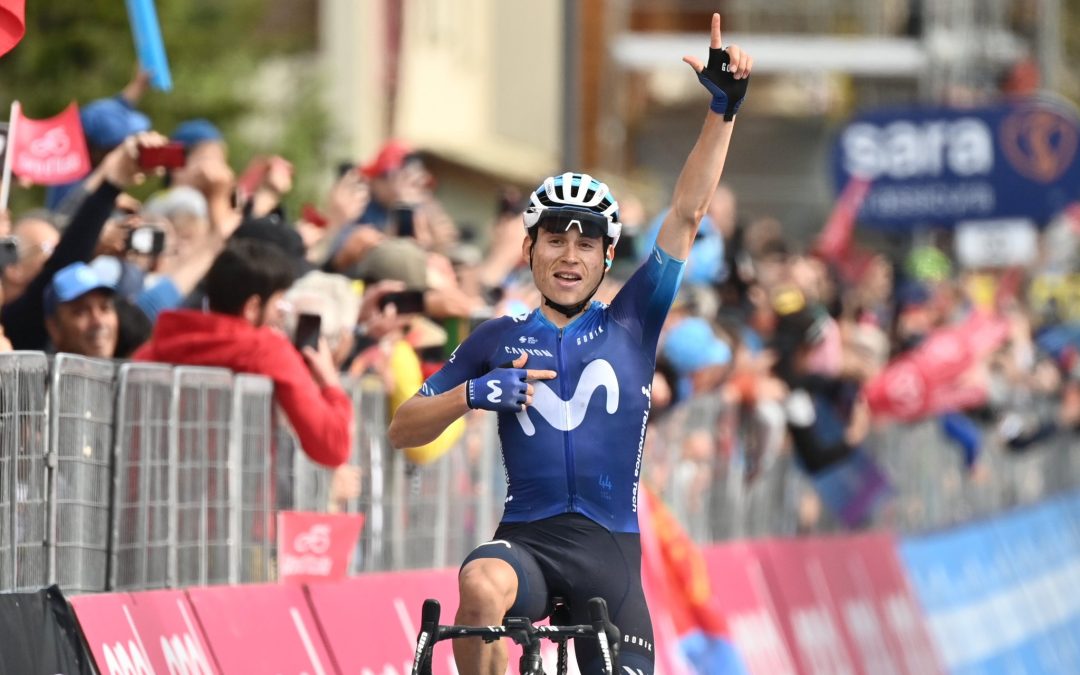 Einer Rubio, ciclista de la casa, se lleva la victoria en la etapa 13 del Giro de Italia