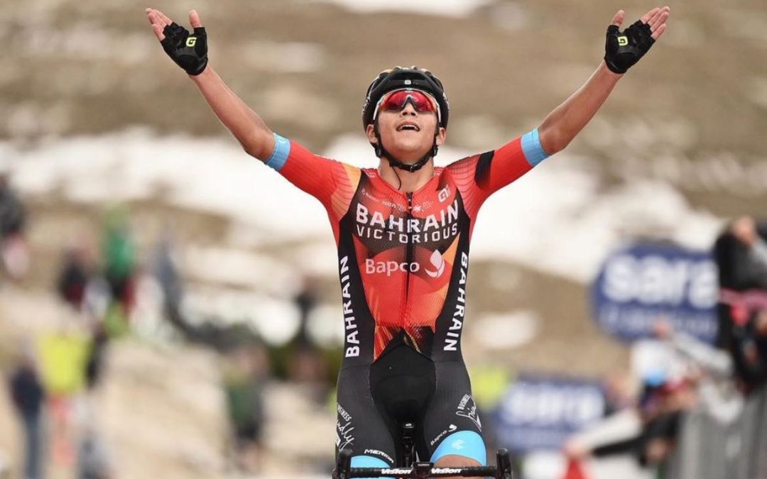 La FUN celebra el triunfo de Santiago Buitrago en la etapa reina del Giro de Italia