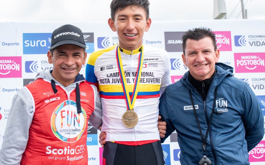 Equipo FUN-Scotia GBS campeón Nacional de Ciclismo de Ruta, hizo el 1-3 en la CRI Prejuvenil